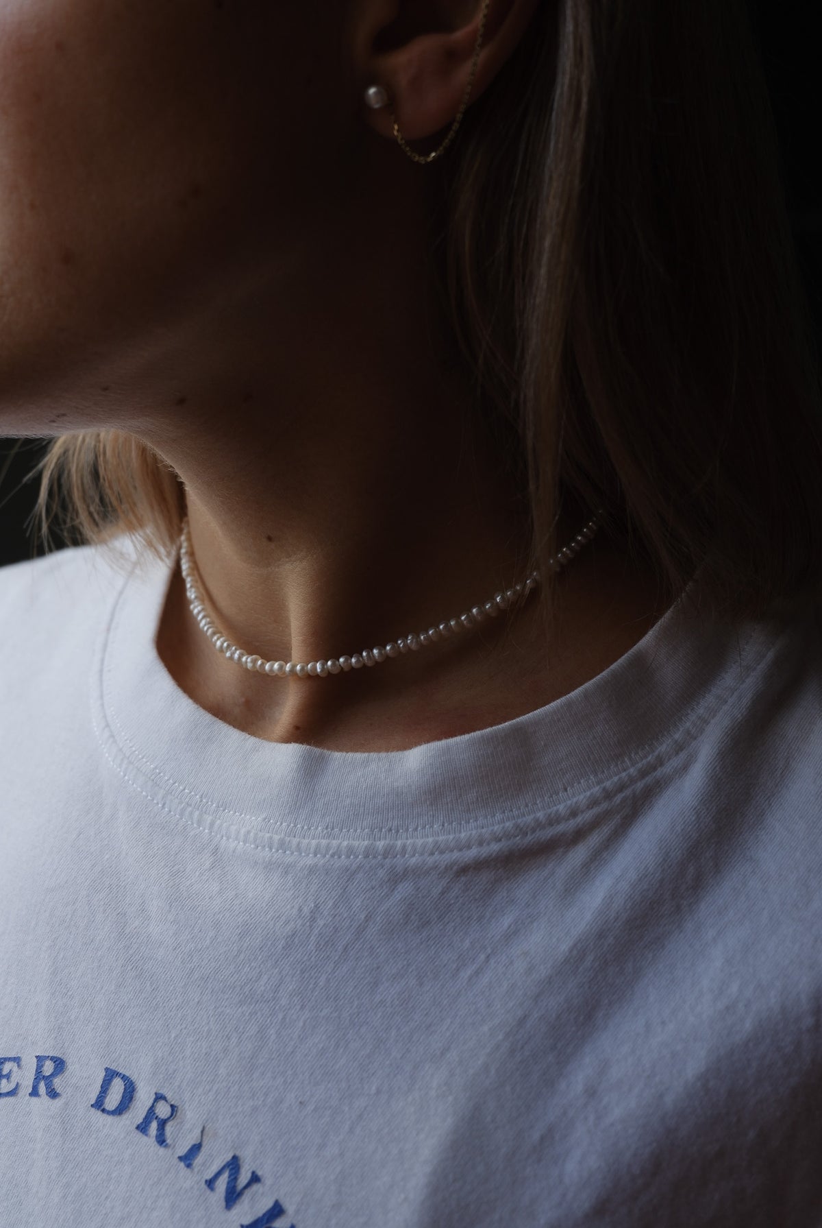 perlovy choker perly nahrdlenik