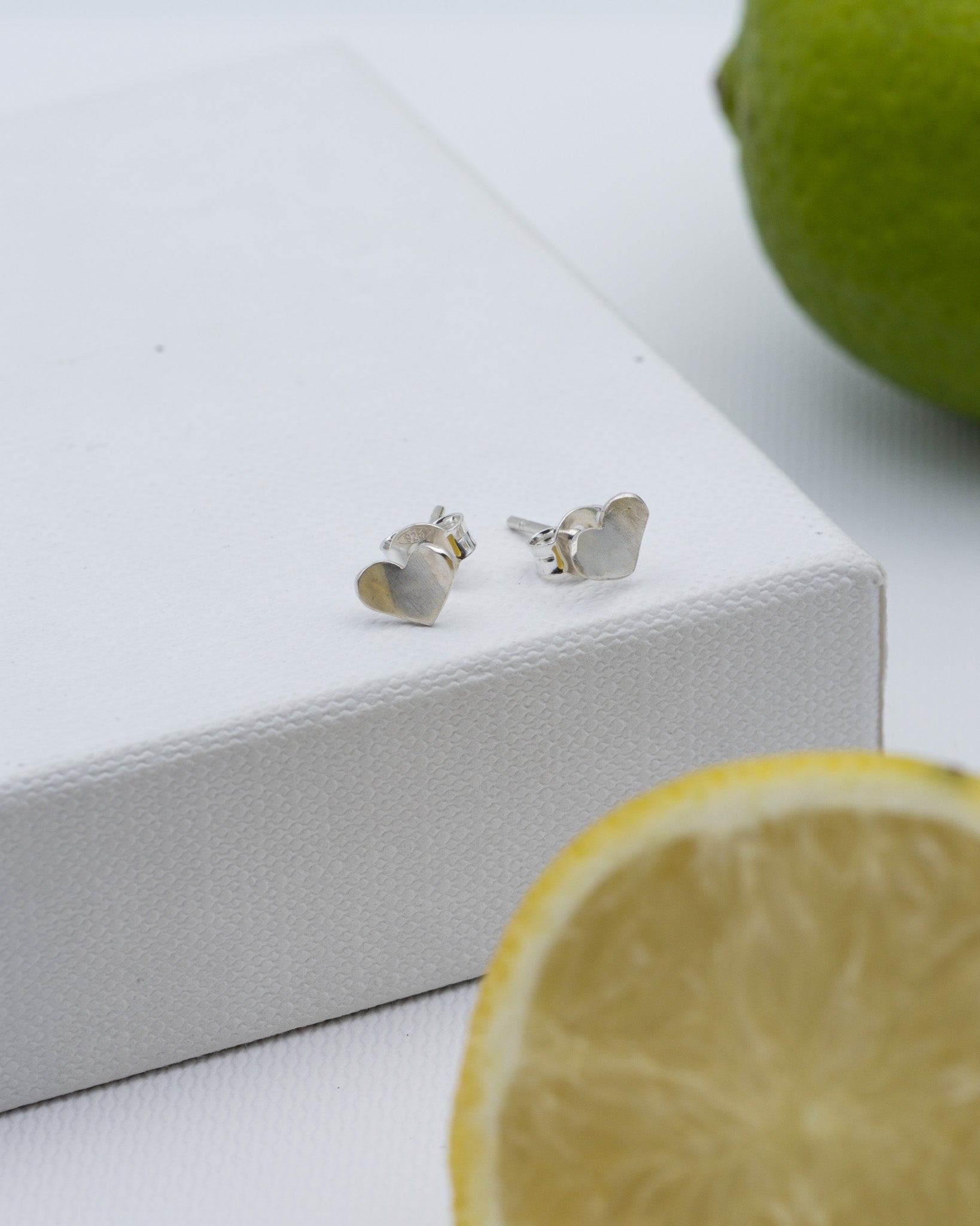 nausnice srdicko stribrne