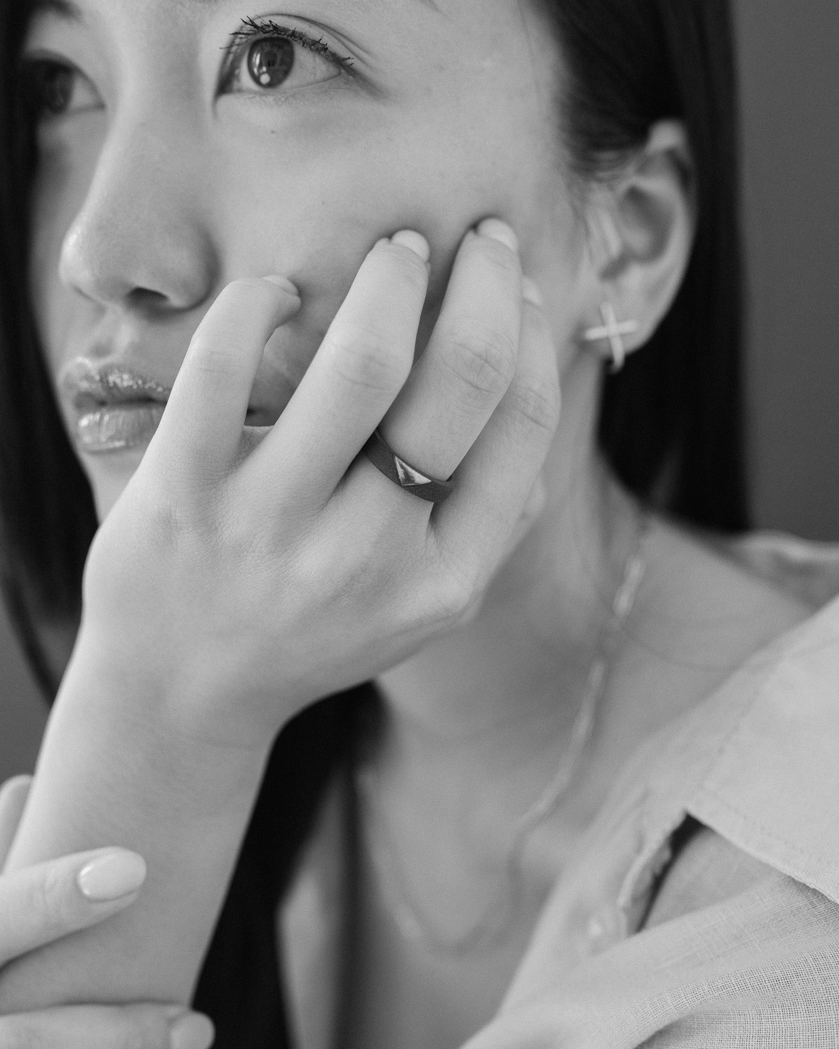 aroma prsten japonsko stribrny