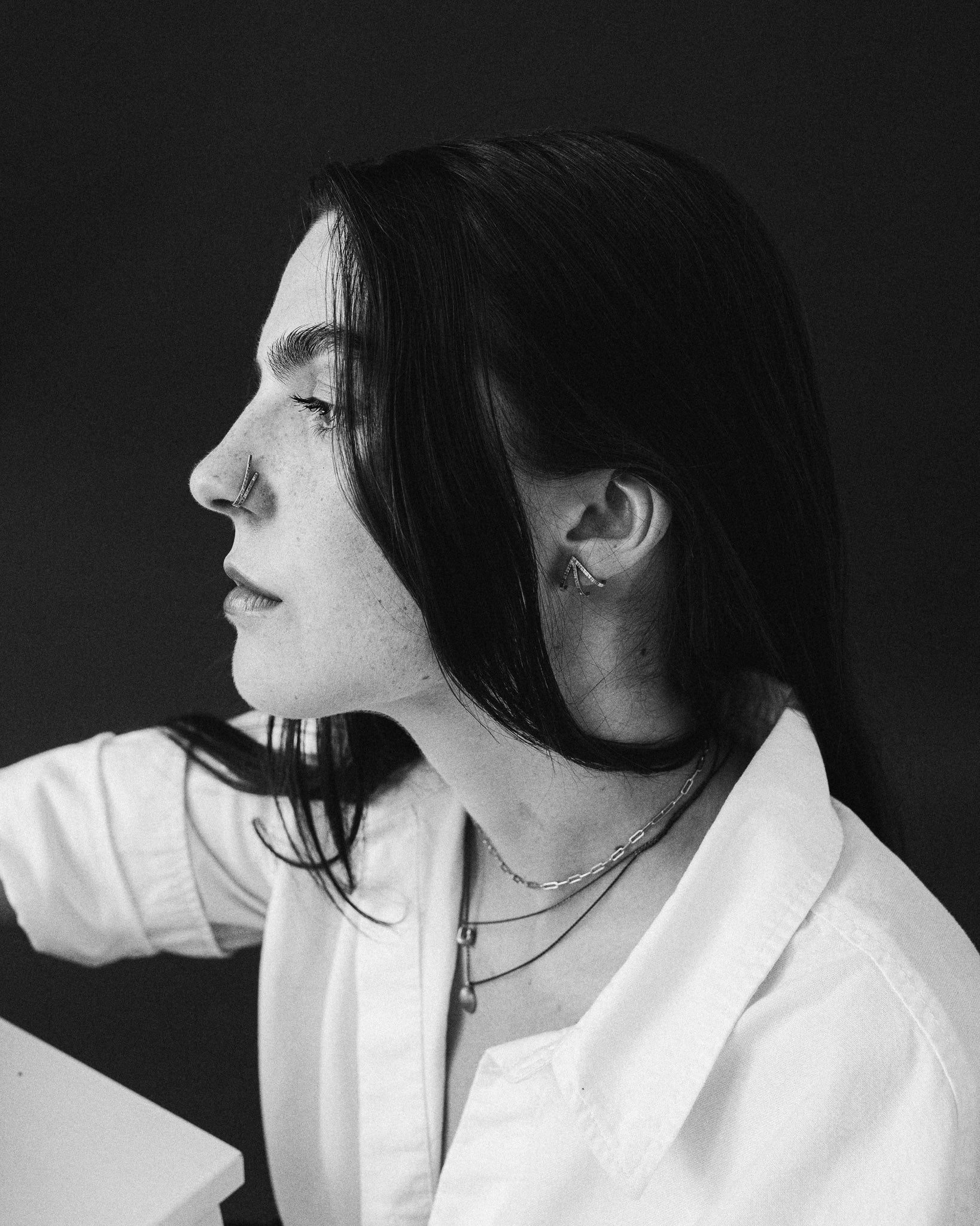 stribrne original nausnice